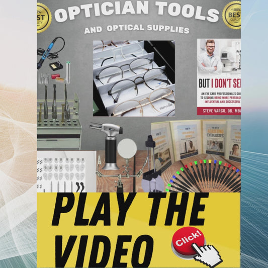 Apprentice Optician Tools And Supplies (For Optician and Route Sales Training)