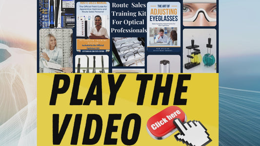 Route Sales Training Kit For Optical Personel